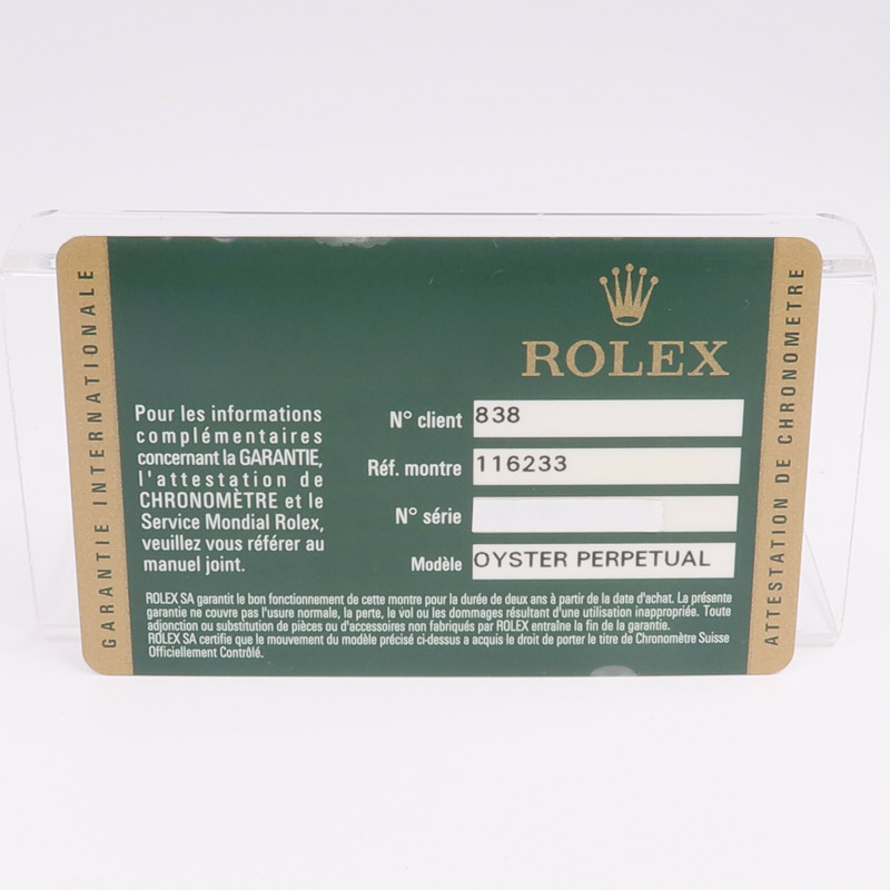 ROLEX Datejust 116233G-18