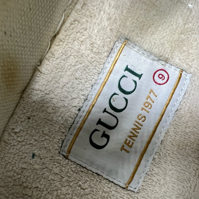 Gucci正品古馳 Interlocking 白棕 43碼-7