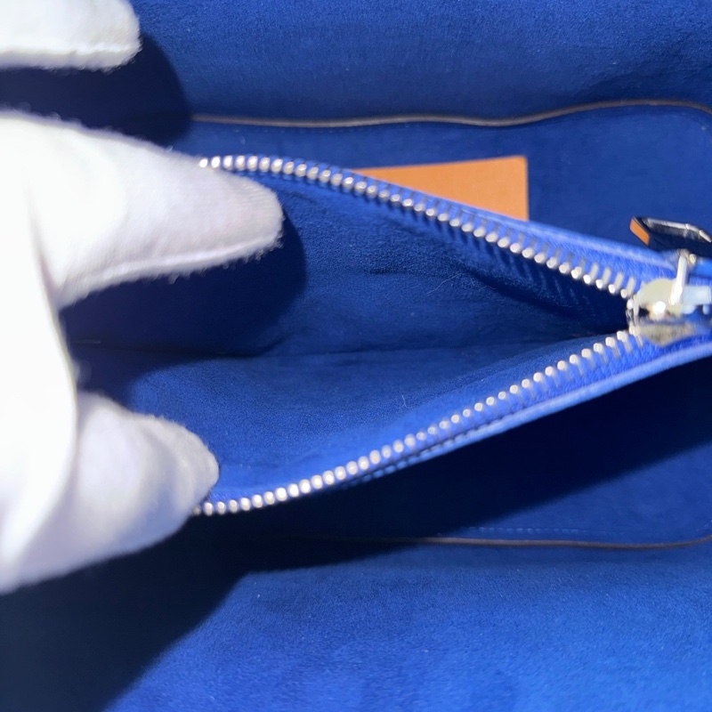 Lv 路易威登 紅色水波紋拼藍色內里 水桶包 18 年編碼+芯片共存 配件：有肩帶，塵袋-6