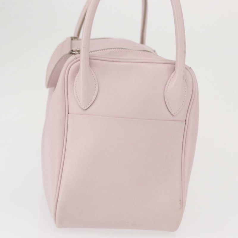 【日本直送】愛馬仕 Lindy 30 手袋 Sikkim 粉紅色銀色 正品 165664-3