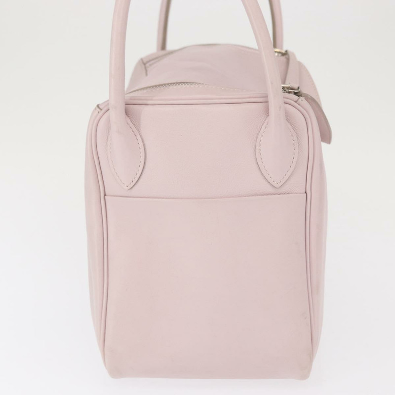 【日本直送】愛馬仕 Lindy 30 手袋 Sikkim 粉紅色銀色 正品 165664-4