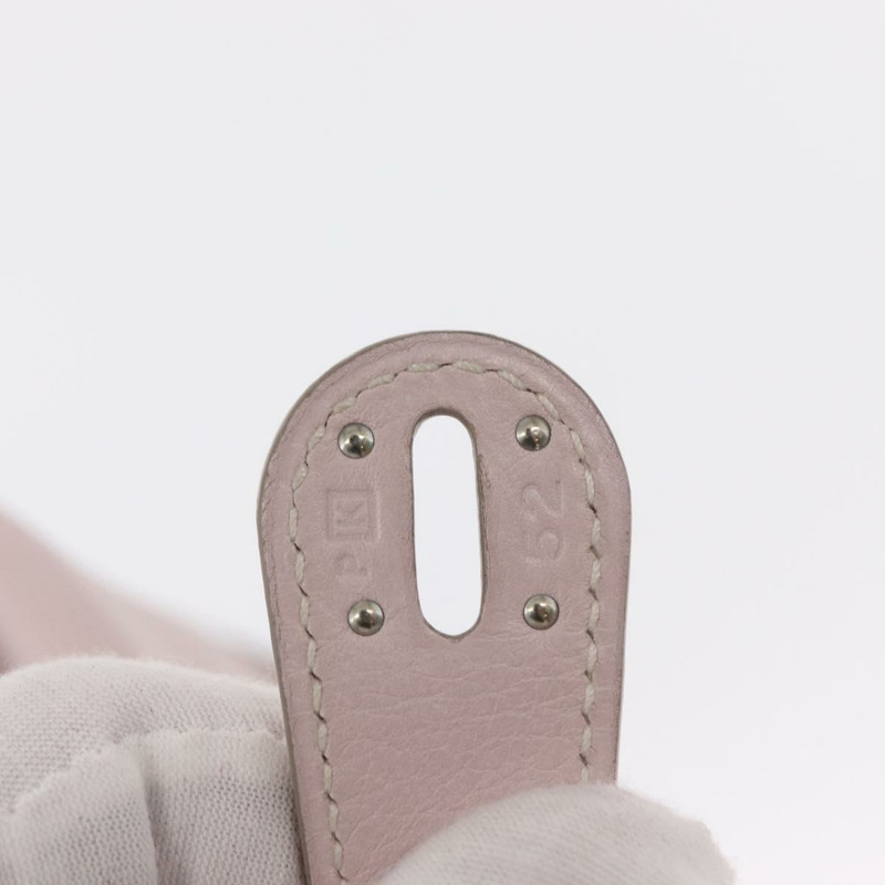 【日本直送】愛馬仕 Lindy 30 手袋 Sikkim 粉紅色銀色 正品 165664-10