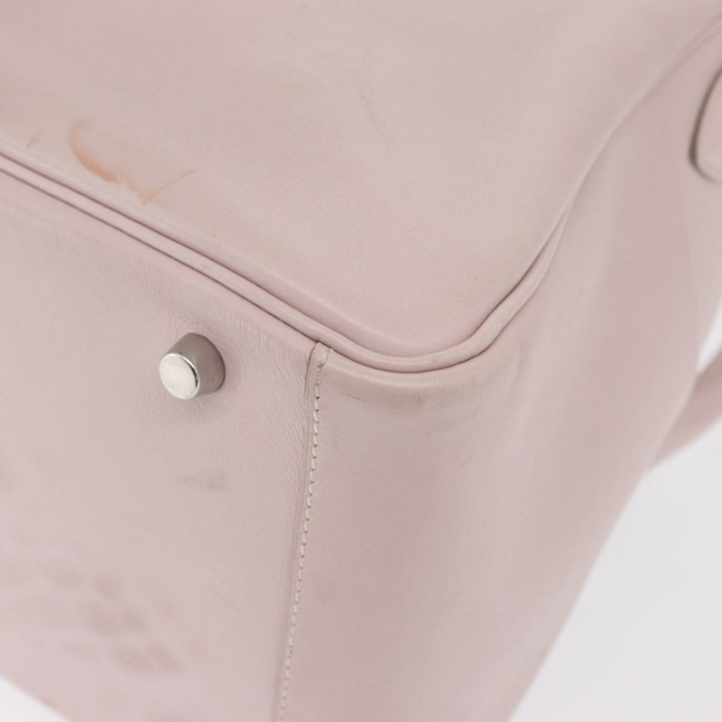 【日本直送】愛馬仕 Lindy 30 手袋 Sikkim 粉紅色銀色 正品 165664-19