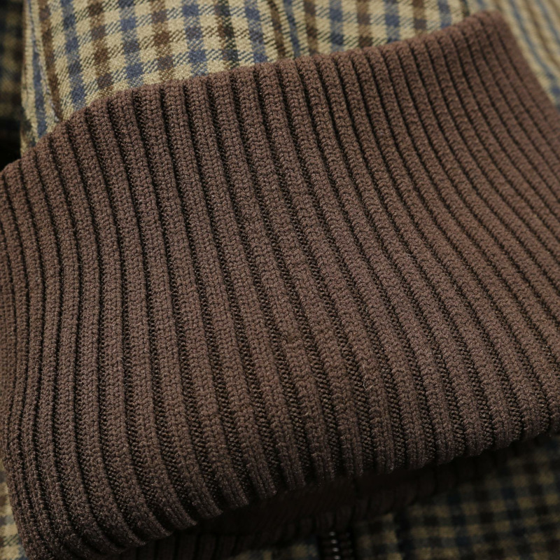 PRADA 尼龍卡其棕色拉鍊短夾克，男士L碼，二手-7