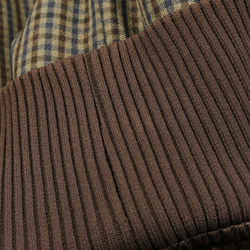 PRADA 尼龍卡其棕色拉鍊短夾克，男士L碼，二手-8