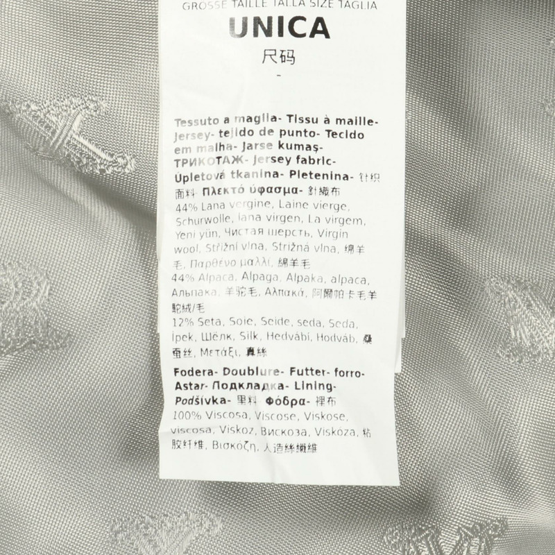 MAX MARA 泰迪熊披肩斗篷外套，羊毛羊駝毛混紡，灰色，二手女款-3