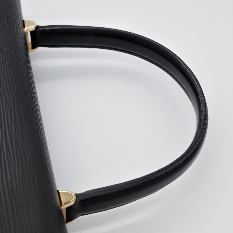 Louis Vuitton 路易威登 Malesherbes黑色 Epi 水波紋皮革 手提包-10