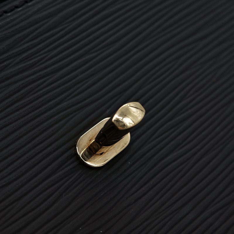 Louis Vuitton 路易威登 Malesherbes黑色 Epi 水波紋皮革 手提包-12