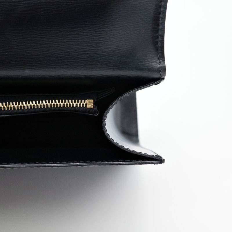 Louis Vuitton 路易威登 Malesherbes黑色 Epi 水波紋皮革 手提包-14