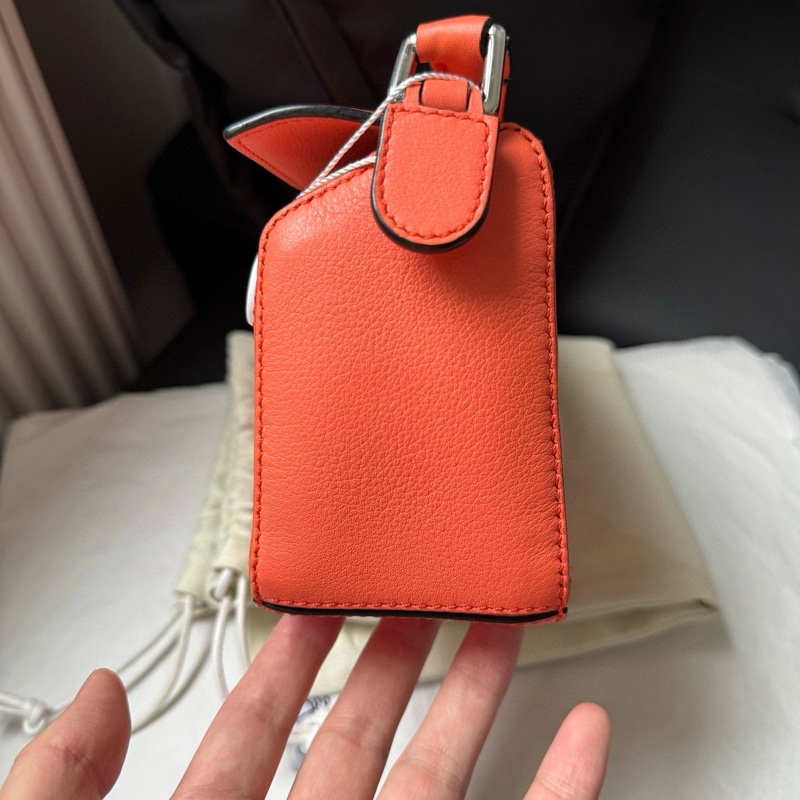 Loewe 羅意威 橙色 Puzzlemini 幾何包 19 年編碼  配件：防塵-3
