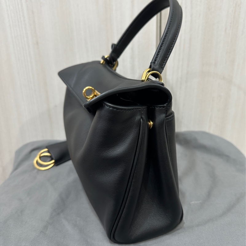 Balenciaga Radeo 黑色斜背包-2