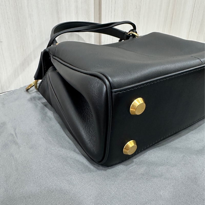 Balenciaga Radeo 黑色斜背包-10