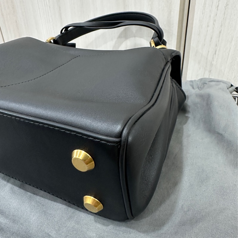 Balenciaga Radeo 黑色斜背包-11