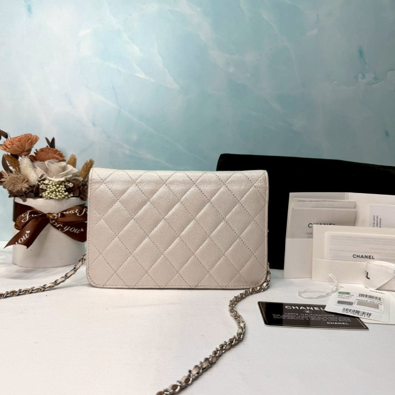 CHANEL 19K荔枝牛woc鏈帶包-1