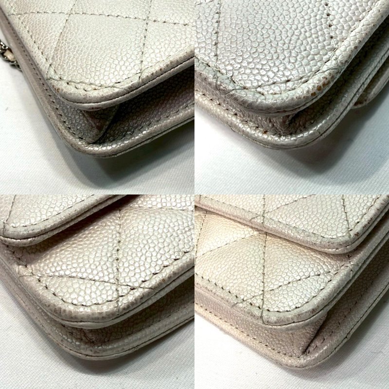 CHANEL 19K荔枝牛woc鏈帶包-8