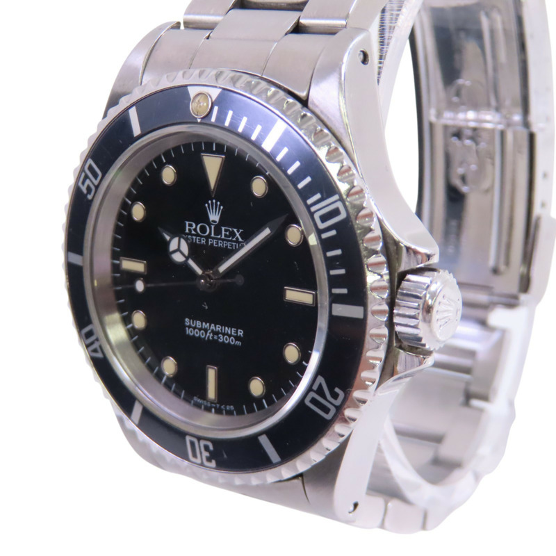 黒色錶盤 不鏽鋼 Submariner 腕錶【ROLEX 勞力士】 14060-2