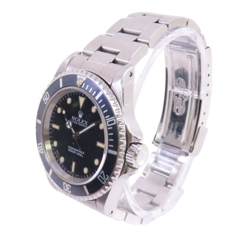 黒色錶盤 不鏽鋼 Submariner 腕錶【ROLEX 勞力士】 14060-3
