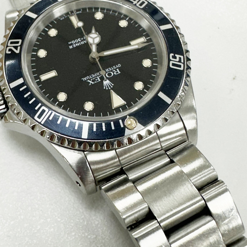 黒色錶盤 不鏽鋼 Submariner 腕錶【ROLEX 勞力士】 14060-14