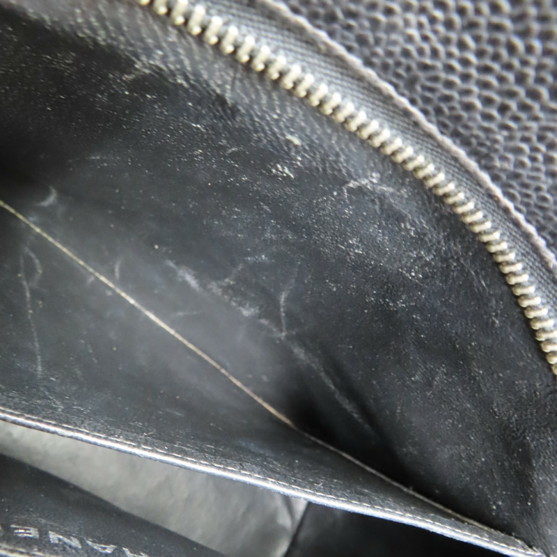 黑色 荔枝紋牛皮 復刻版 手提包 A01804 (無卡)【CHANEL 香奈兒】 A01804-6