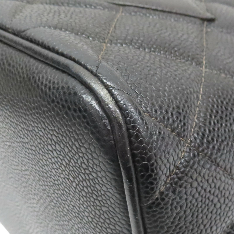 黑色 荔枝紋牛皮 復刻版 手提包 A01804 (無卡)【CHANEL 香奈兒】 A01804-13