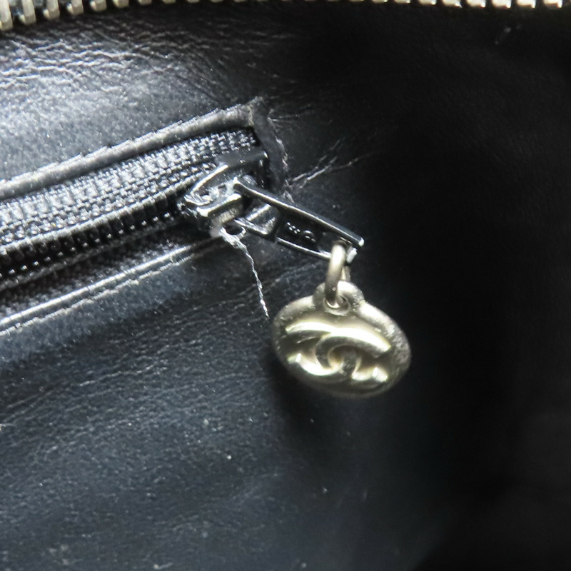 黑色 荔枝紋牛皮 復刻版 手提包 A01804 (無卡)【CHANEL 香奈兒】 A01804-18
