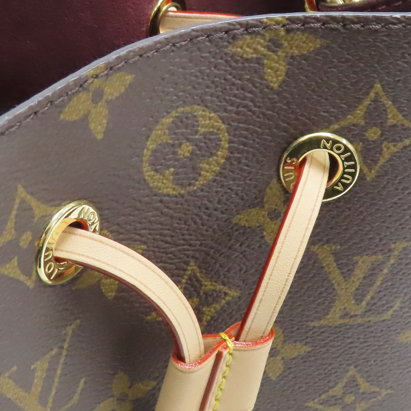 棕色 原花帆布 Neonoe BB 肩背包 M46581【LOUIS VUITTON LV 路易威登】 M46581-10