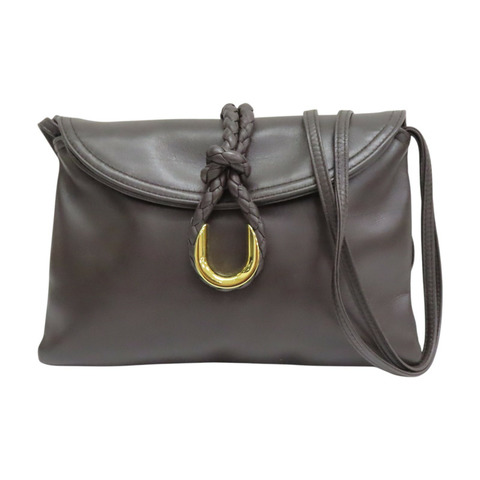 棕色 牛皮 Liberta 小號 肩背包【BOTTEGA VENETA 寶緹嘉】 806030