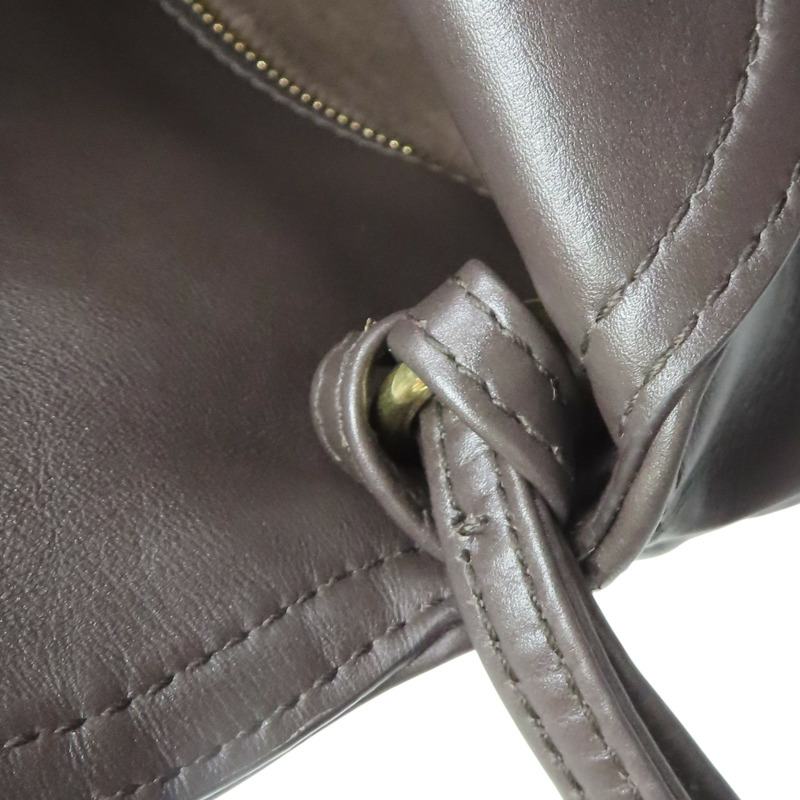 棕色 牛皮 Liberta 小號 肩背包【BOTTEGA VENETA 寶緹嘉】 806030-12