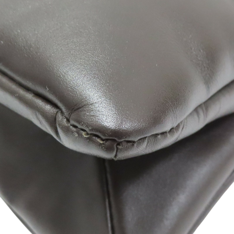 棕色 牛皮 Liberta 小號 肩背包【BOTTEGA VENETA 寶緹嘉】 806030-16