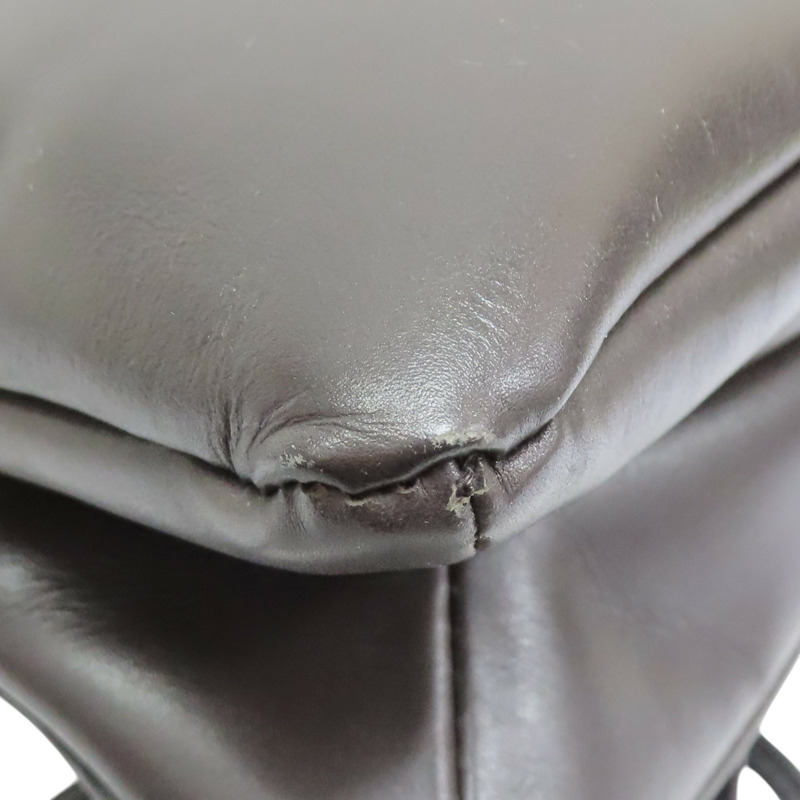 棕色 牛皮 Liberta 小號 肩背包【BOTTEGA VENETA 寶緹嘉】 806030-17