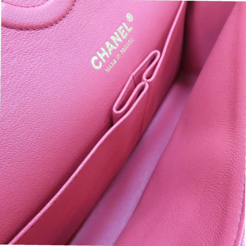 粉色 荔枝紋 牛皮 Coco 25 肩背包 A01112【CHANEL 香奈兒】 A01112-4