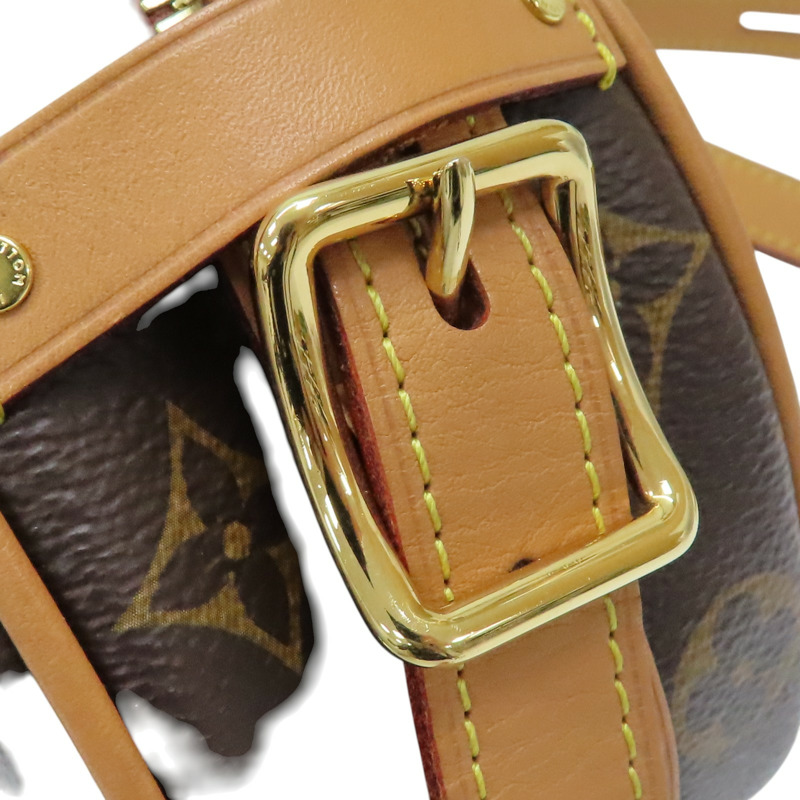 棕色 原花帆布 Boite Chapeau Souple PM 肩背包M45149【LOUIS VUITTON LV 路易威登】 M45149-14