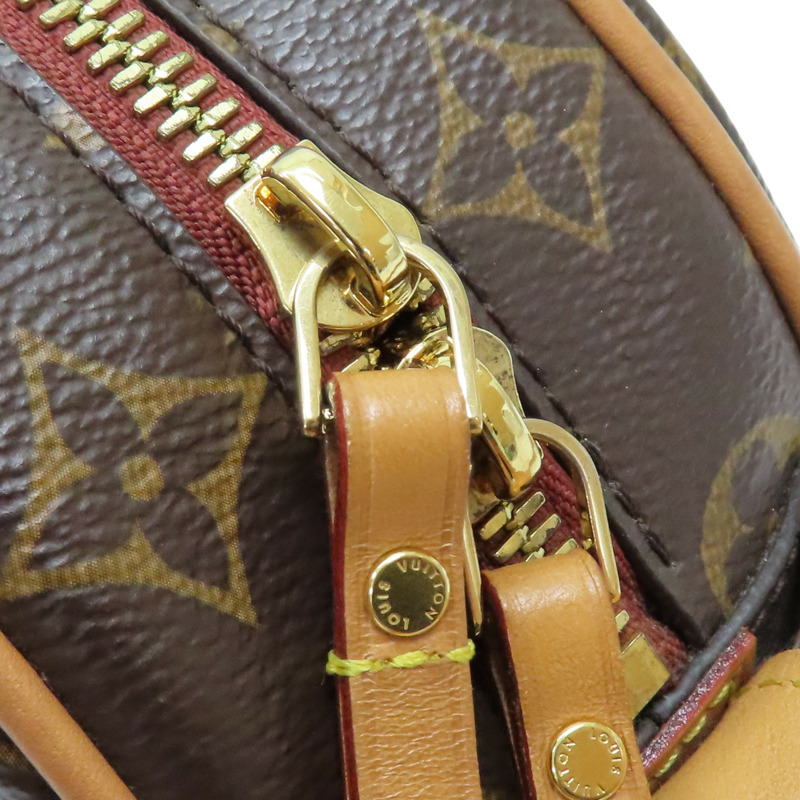 棕色 原花帆布 Boite Chapeau Souple PM 肩背包M45149【LOUIS VUITTON LV 路易威登】 M45149-15