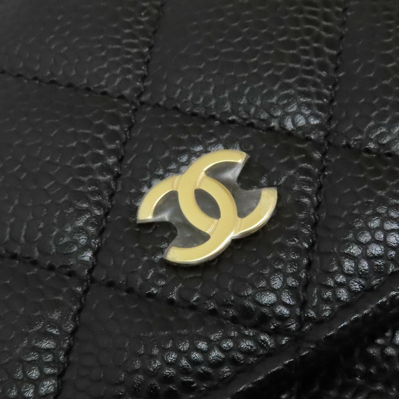 黑色 荔枝紋 牛皮 WOC 肩背包 AP0250【CHANEL 香奈兒】 AP0250-11