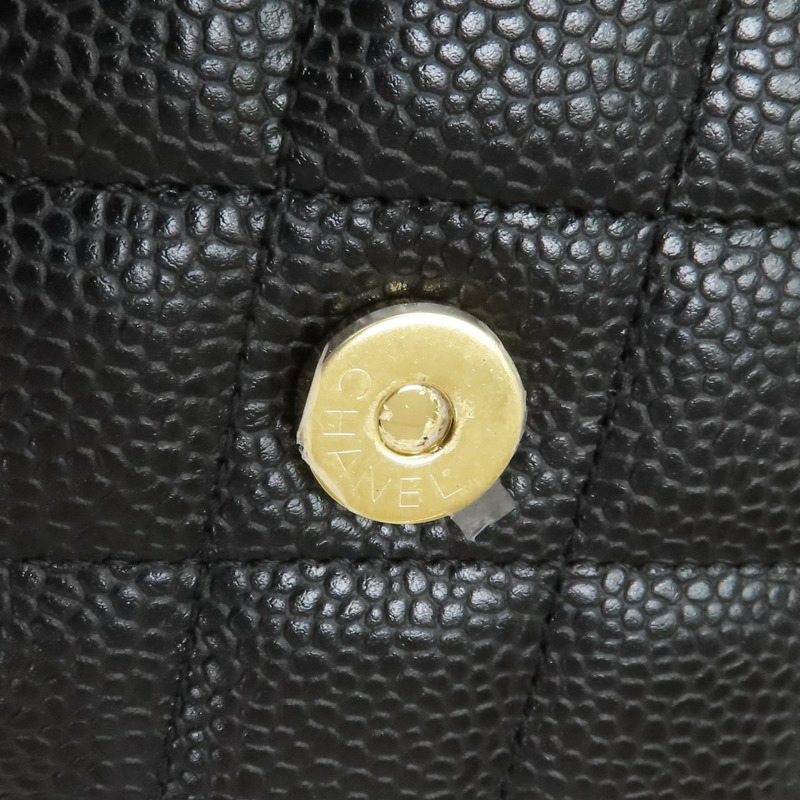 黑色 荔枝紋 牛皮 WOC 肩背包 AP0250【CHANEL 香奈兒】 AP0250-12