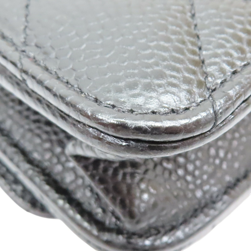 黑色 荔枝紋 牛皮 WOC 肩背包 AP0250【CHANEL 香奈兒】 AP0250-17