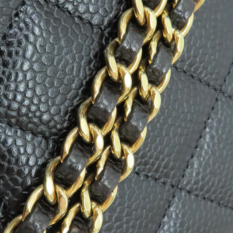 黑色 荔枝紋 牛皮 WOC 肩背包 AP0250【CHANEL 香奈兒】 AP0250-19