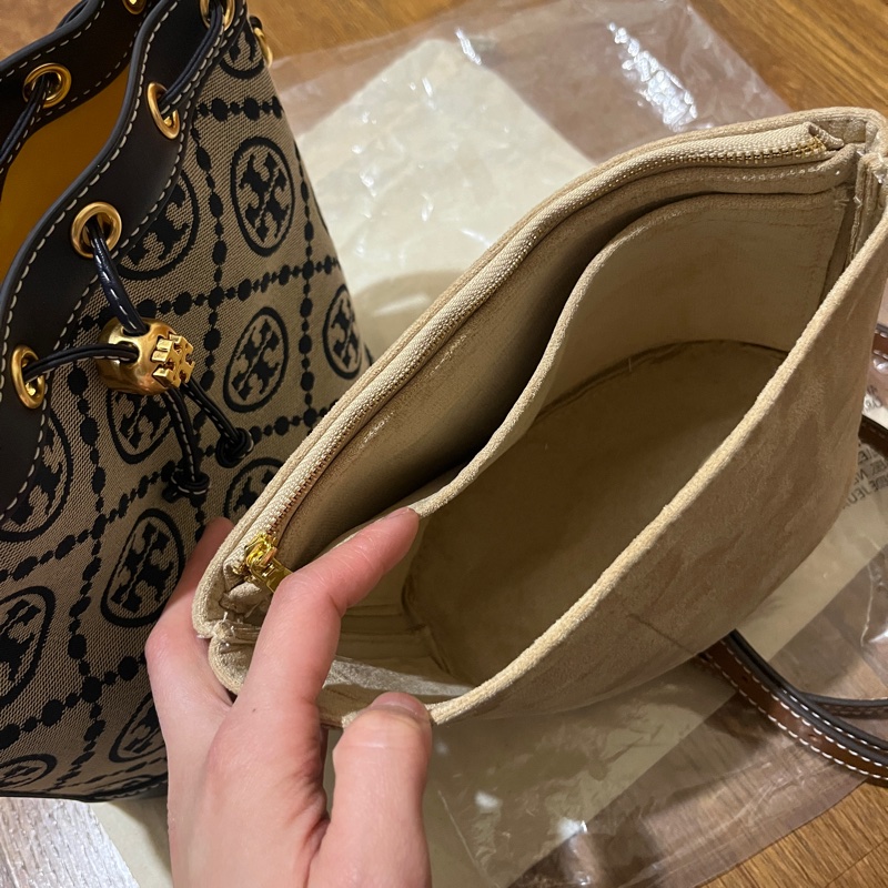 TORY BURCH 提花水桶包-8