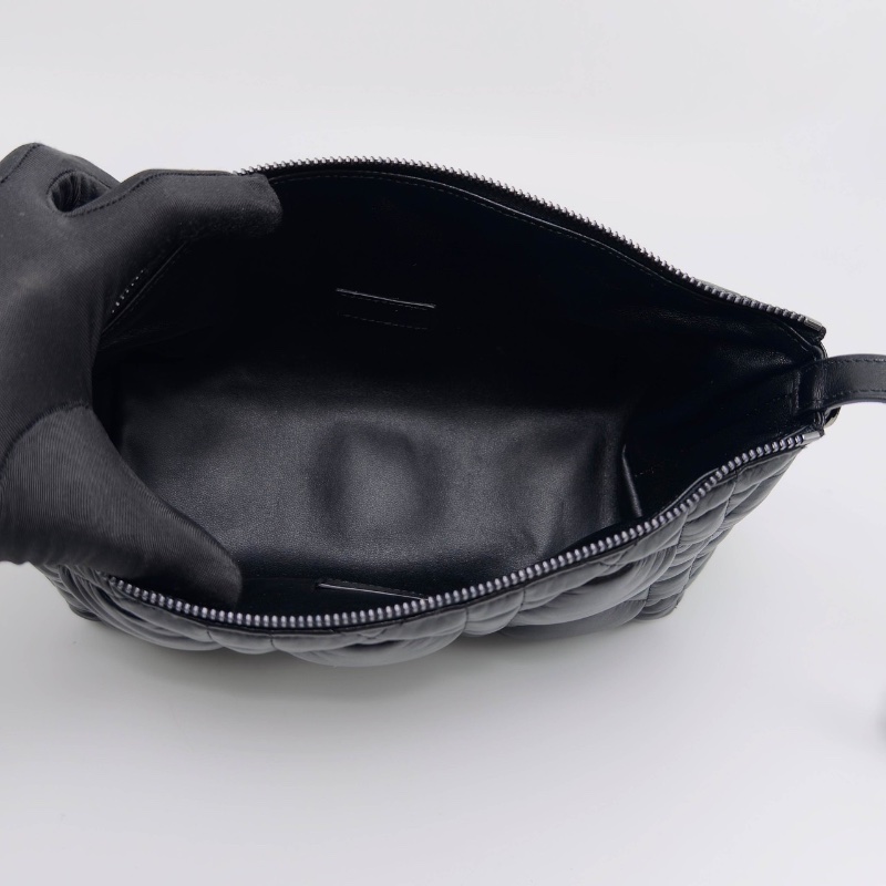 DIOR Travel Nomad黑銀 牛皮中號手拿包22*14*10 99新配件塵袋-2