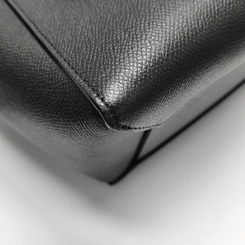 CELINE BELT Micro黑色牛皮鯰魚包單肩包斜挎包金色五金可拆卸肩帶-9