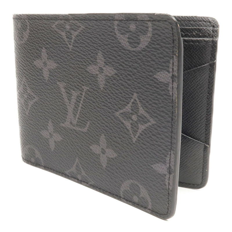 LOUIS VUITTON Monogram Eclipse Multiple Wallet錢包-2