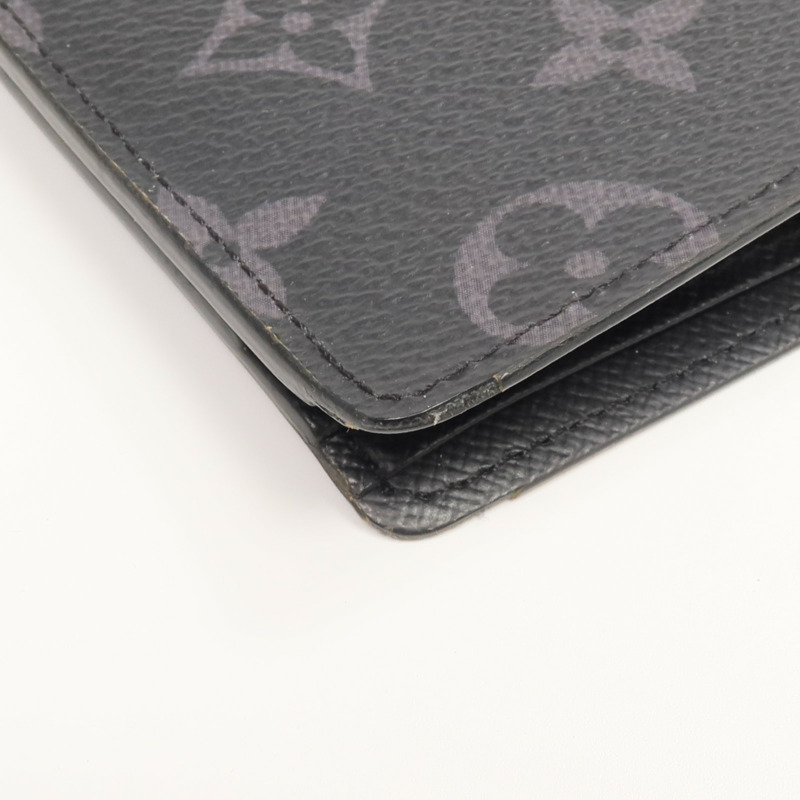 LOUIS VUITTON Monogram Eclipse Multiple Wallet錢包-7
