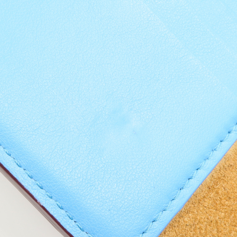 BOTTEGA VENETA 織紋皮革Wallet金扣錢包-10