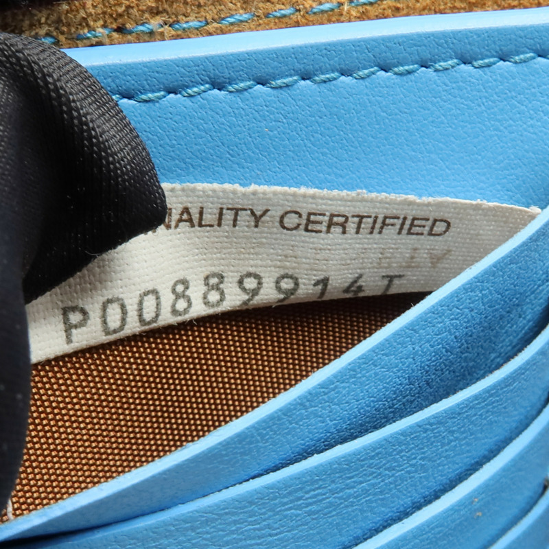 BOTTEGA VENETA 織紋皮革Wallet金扣錢包-12