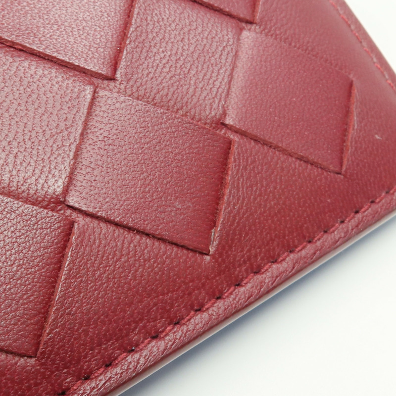 BOTTEGA VENETA 織紋皮革Wallet金扣錢包-14