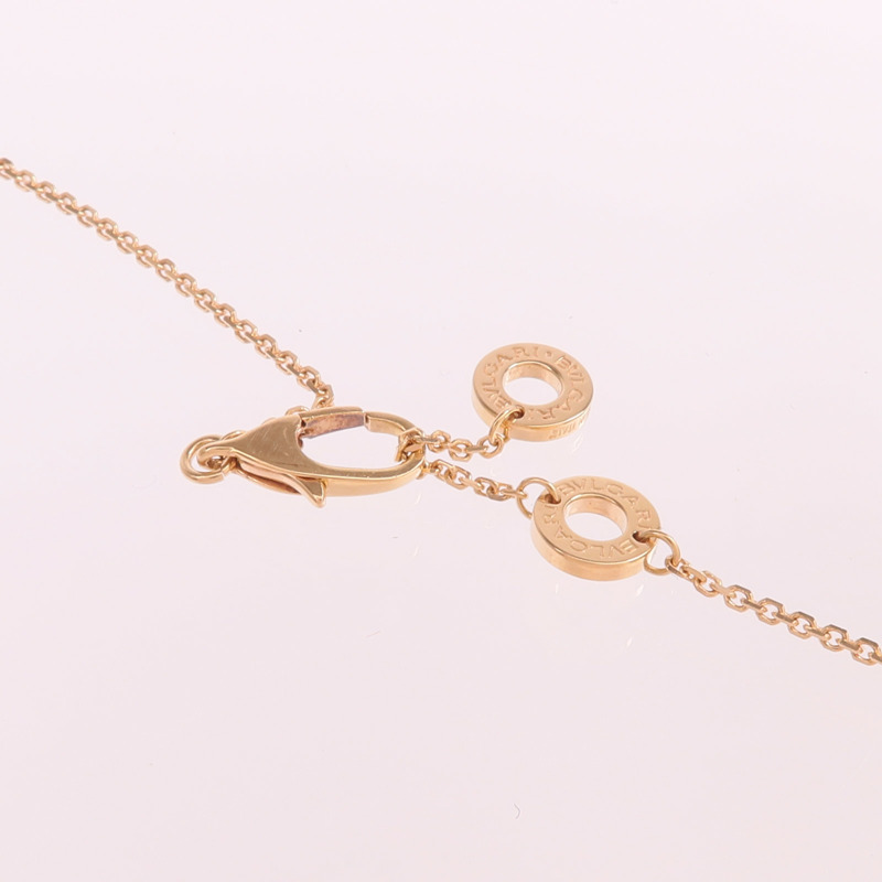 BVLGARI 18K玫瑰金Divas' Dream青金石/鑽石項鍊-4