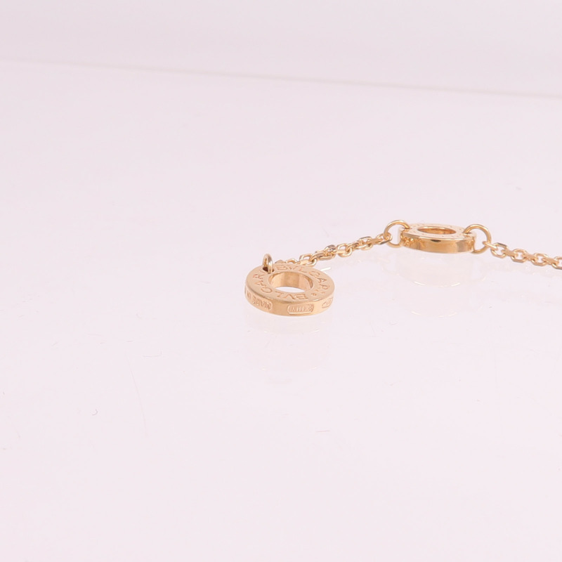 BVLGARI 18K玫瑰金Divas' Dream青金石/鑽石項鍊-6