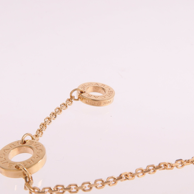 BVLGARI 18K玫瑰金Divas' Dream青金石/鑽石項鍊-7