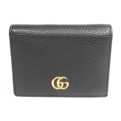 GUCCI 牛皮皮革Wallet金扣錢包