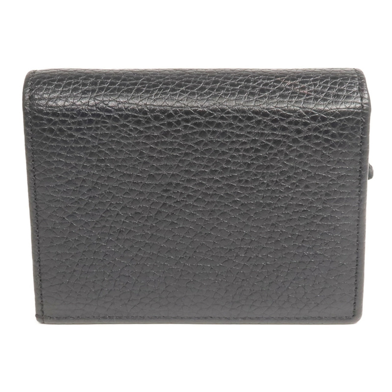 GUCCI 牛皮皮革Wallet金扣錢包-1